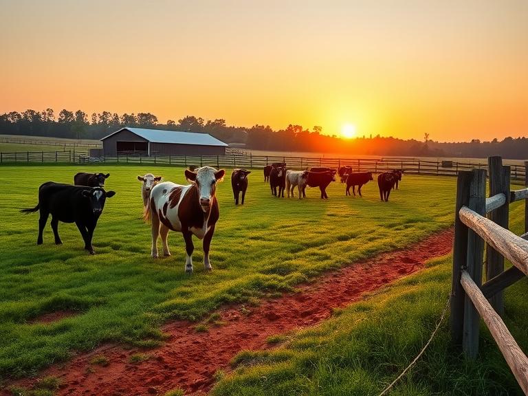 how did beef become important in georgia agriculture​